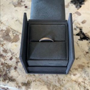 David Yurman Cable Classics Band Ring sz 8